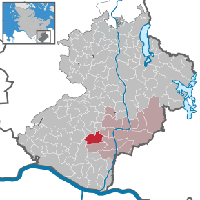 Poziția Müssen pe harta districtului Herzogtum Lauenburg