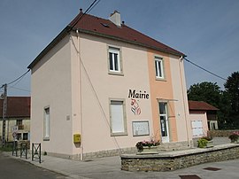 The town hall in Geruge