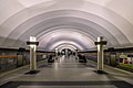 Петербургский метрополитен, станция "Ладожская" (Ladozhskaya station of Saint Petersburg Metro) (1 October 2014)