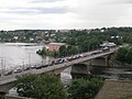 Friendship Bridge, Narva, border crossing between Estonia and Russia