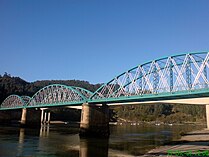 Puente metálico del Barquero, 1894-1891 (Mañón) y (Vicedo)