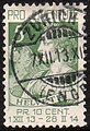 primer segell de la Pro Juventute (1913), Helvetia vor Matterhorn