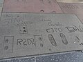 Handprints in front of Grauman's Chinese Theatre, Los Angeles