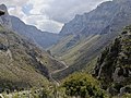 View of Vikos Gorge from Vikos village.