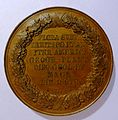 Medaille (Loos 1829), Rückseite