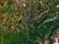 Landsat salitearen Almatyko argazkia.
