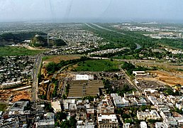 Bayamón, the second largest municipality of Puerto Rico and largest suburb of San Juan.