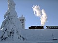 Brockenbahn om vinteren