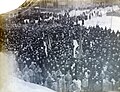 Απόσπασμα από τους εορτασμούς για την ανακήρυξη της εσθονικής ανεξαρτησίας στις 23 Φεβρουαρίου 1918 στο Πέρνου, στη δυτική Εσθονία.