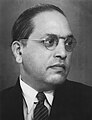 Description Dr. Babasaheb Ambedkar, chief architect of Indian constitution and founding father of the modern India in 1935