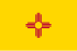 New Mexico - Flagga