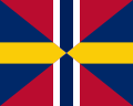 Svensk version af unionsmærket "sillsallaten" 1844-1905