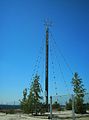 Lichtermast auf dem Monte Kaolino