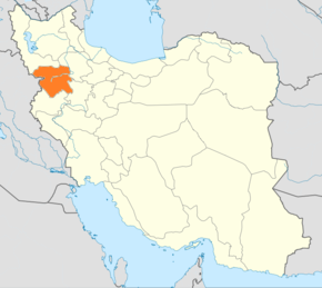 Kart over Kurdistan
