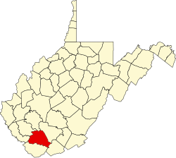 Desedhans Wyoming County yn West Virginia