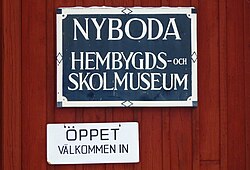 Nyboda hembygds- och skolmuseum.