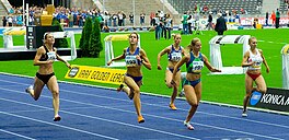 De 100 m foar froulju op in wedstryd yn Berlyn yn 2006.