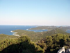 Southeast part of island Ist and view on island Molat.jpg