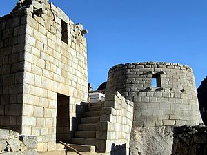 Templo del Sol en Machu Picchu