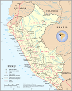 Карта Перу від ООН (англ.)