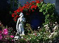 Roseraie du jardin des Plantes de Paris, France