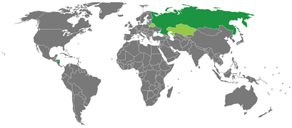 Visa policy of Abkhazia NewMap.png