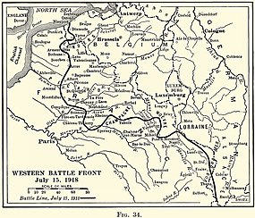 Nejzazší čára německého postupu (15. července 1918)