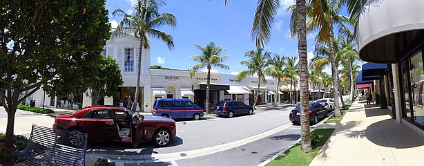 Worth Avenue Tiffany & Co, Palm Beach.