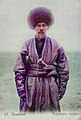 Yomud Türkmen geleneksel kıyafetleri, Cheliken, 20'ci yy'lın başlarında.