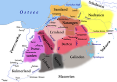 Cultures vieilles-prussiennes vers 1250