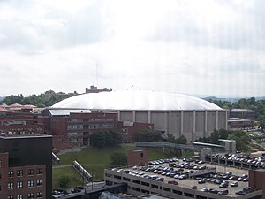 Blick auf den Carrier Dome