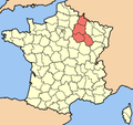 Map Champagne-Ardenne