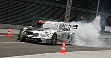 Der Mercedes W203 wurde zwischen 2004 und 2007 in der DTM eingesetzt