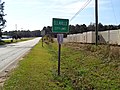 Ellaville City limit, N Broad St