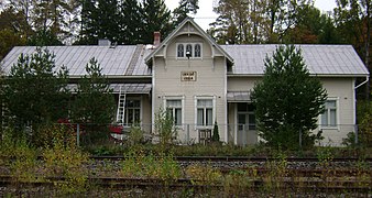 Gare d'Ingå.