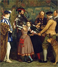 John Everett Millais, The Ransom, 1860-1862.