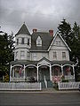 The La Conner Quilt Museum, originally Gaches Mansion.