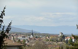 Skyline of La Roche-sur-Foron