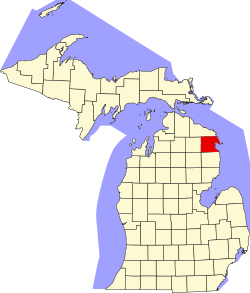 Koartn vo Alpena County innahoib vo Michigan