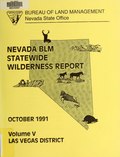 Thumbnail for File:Nevada BLM statewide wilderness report (IA nevadablmstatewi5681unit).pdf