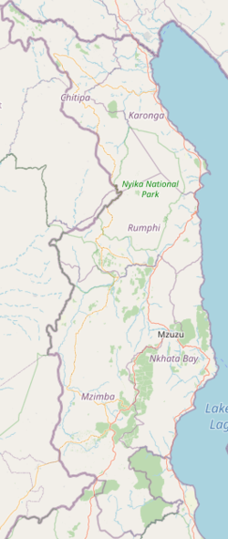 Livingstonia is located in Chigaŵa cha Kumpoto