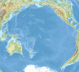 Isla Campbell ubicada en Océano Pacífico