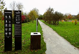 Parc du château de Robertsart (Wambrechies) - East entrance