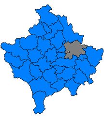 Pristina – Mappa