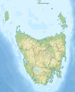 2013 Tasmanian bushfires is located in Tasmania
