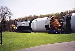 Saturn V at the United States Space & Rocket Center, 2007