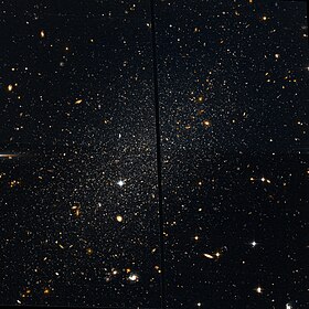 La galaxie naine du Toucan prise par le télescope spatial Hubble