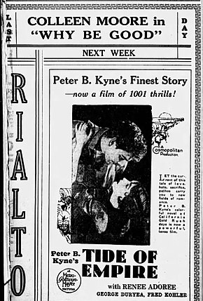 Description de l'image 1929 - Rialto Theaer Ad - 13 Mar MC - Allentown PA.jpg.