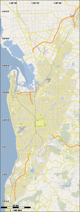 Fullarton Road is located in Greater Adelaide