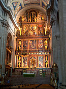 Retablo del altar mayor de la Basílica de El Escorial (1583-1586).